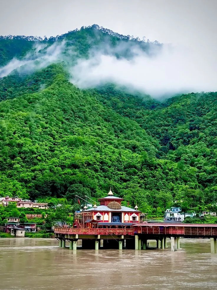 Dhari Devi Temple near Srinagar Garhwal Uttarakhand